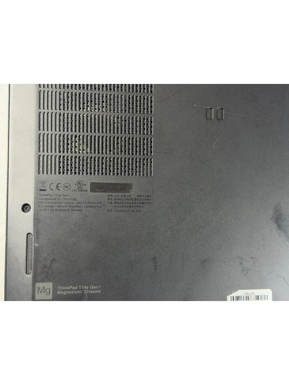 Lenovo ThinkPad T14s Gen1 14